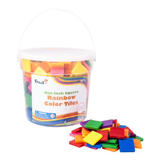 Rainbow Color Tiles| 七色彩虹牌仔| 數概與創意遊戲