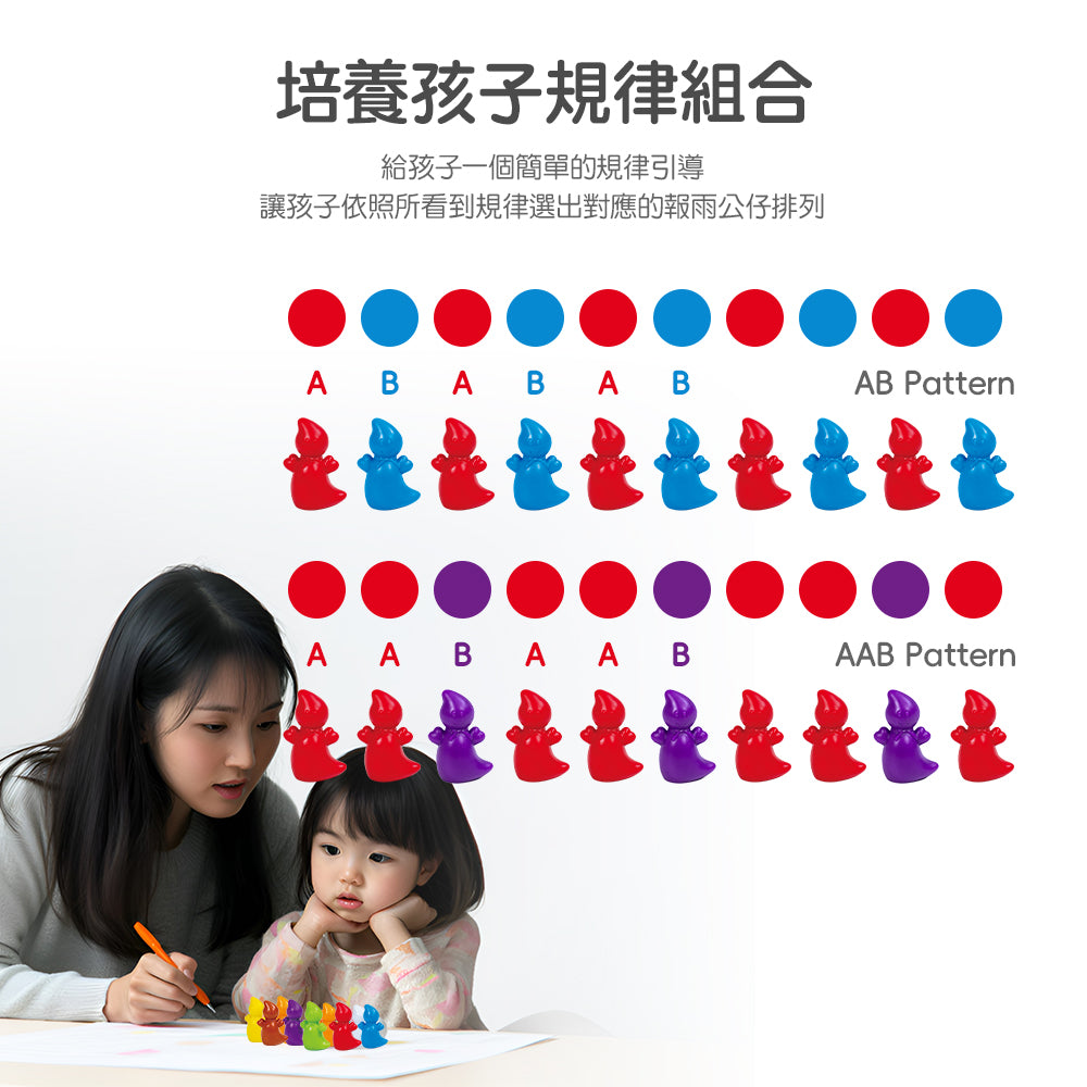 Catch Me if You Can Math Counters | 報雨公仔 | 早教數學