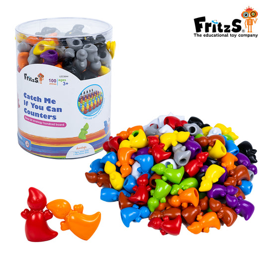 Catch Me if You Can Math Counters | 報雨公仔 | 早教數學