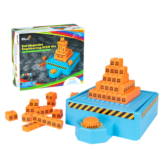 FritzS LEC4021 Earthquake Engineering蓋房震震機STEM玩教具 product view