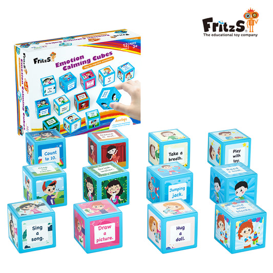 How U Feel® Emotion Calming Cubes | 情緒方塊 | 情緒學習教具