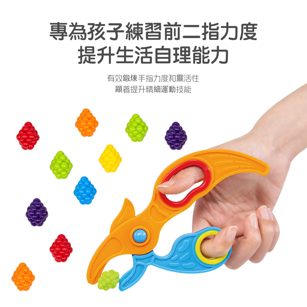 Birdies Challenge Clips 4 pcs pack | 逆向剪刀型鳥夾| |早教小手肌教具