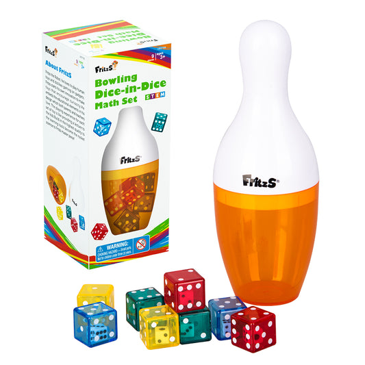 Bowling Dice in Dice Math Set | 骰中骰保齡球 | 數學教具