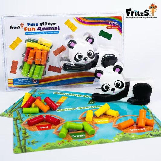 Panda the Fine Motor Fun Animal| 趣樂熊貓夾 | 早教小手肌教具