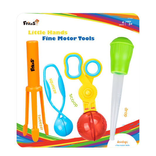 FritzS Learning Educational Toys Little Hands Fine Motor Tools fine motor skills development 小手肌訓練遊戲 front veiw