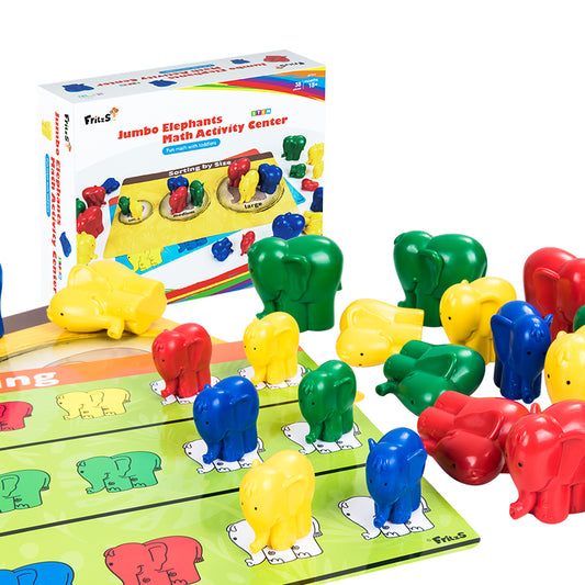 FritzS Learning Jumbo Elephants Math Activity Center