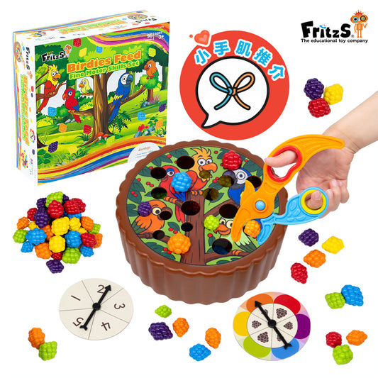 Birdies Feed Color Sorting Set  | 快樂鳥夾果樂