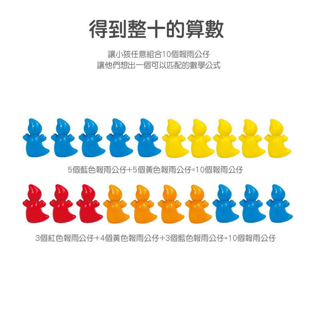 Catch Me if You Can Math Counters | 報雨公仔 | 早教數學