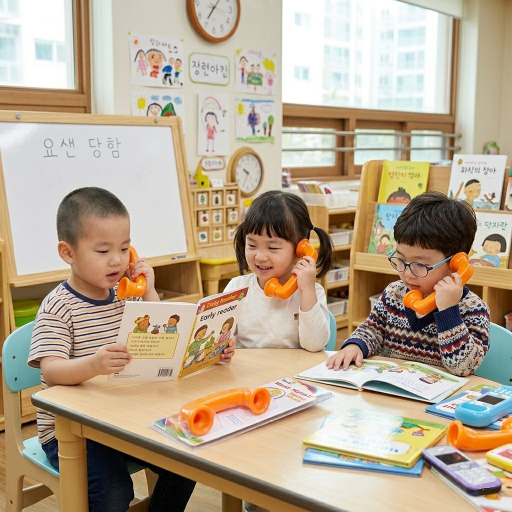 FritzS的助言聽筒在幼稚園的上課環境