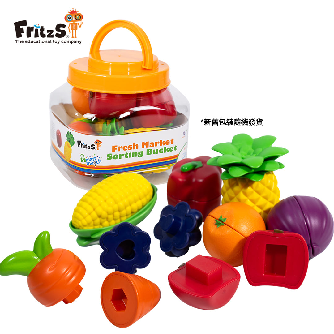 Smart Match® Fresh Market Sorting Bucket | 蔬果對對碰|辨認圖形