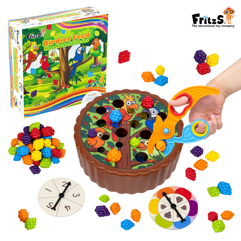 Birdies Feed Color Sorting Set  | 快樂鳥夾果樂