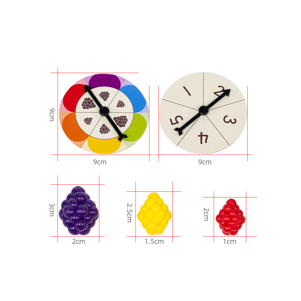 Birdies Feed Color Sorting Set  | 快樂鳥夾果樂