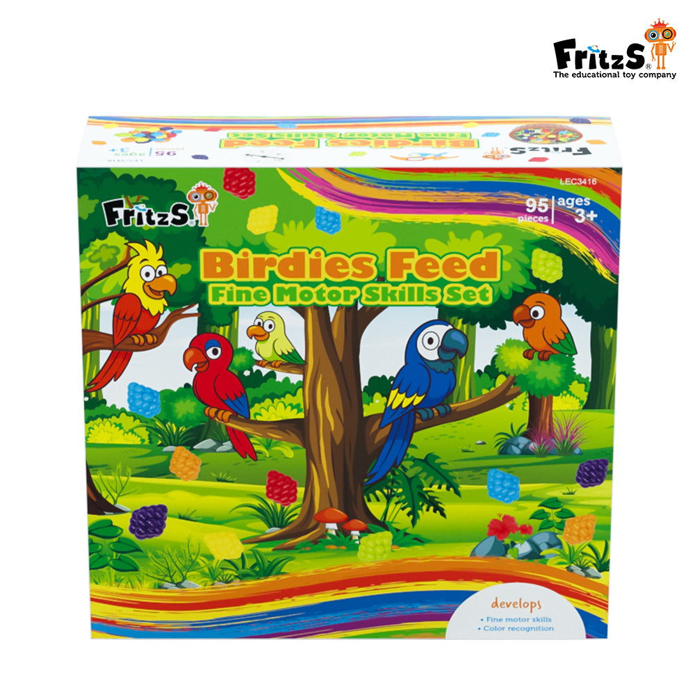 Birdies Feed Color Sorting Set  | 快樂鳥夾果樂