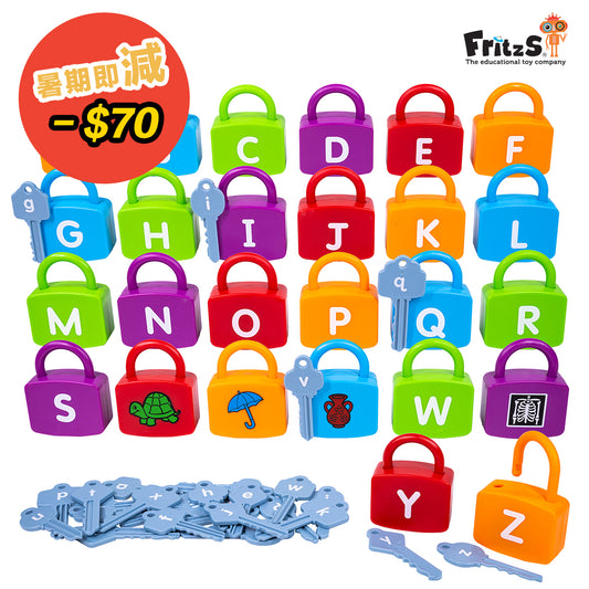 Smart Match - Alphabet Learning Lock | 字母開鎖小達人 | 早教英文教具