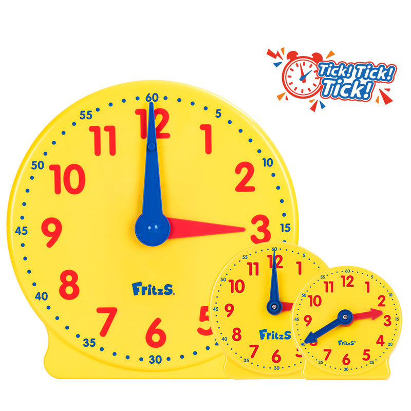 Tick! Tick! Tick! Demonstration Clock and Student Clock | 教學時鐘 | 數學教具 ...