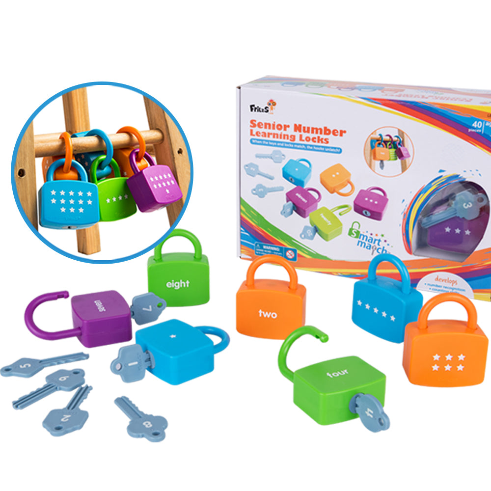 FritzS -LEC3127 –1-20 Number_ Learning_ Locks|幼兒數學啟蒙