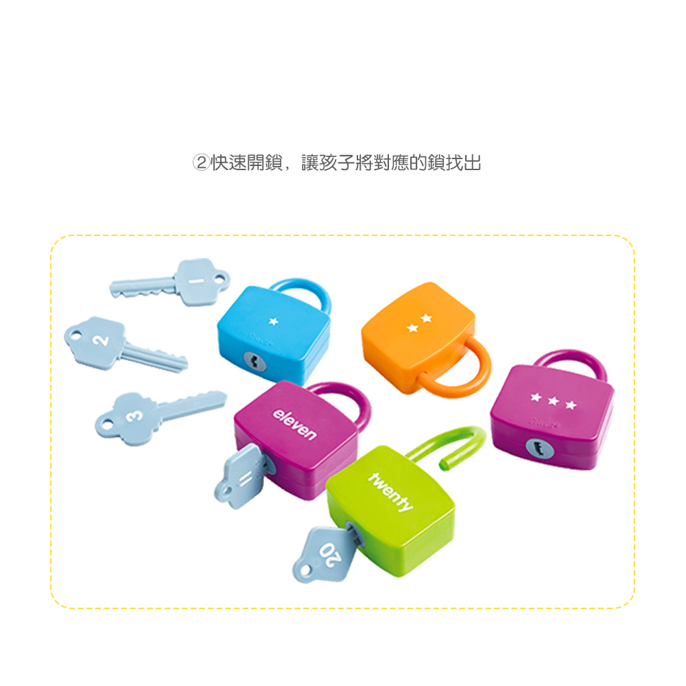 FritzS -LEC3127 –1-20 Number_ Learning_ Locks|訓練觀察力